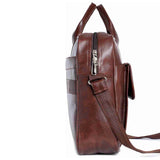 Heganwalk Premium Brown Laptop Office Bag β Sleek, Durable & Functional