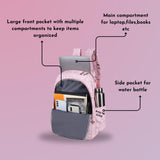 Walkbag Flamenco Printed Pink Backpack