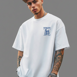 Human White Oversized T-shirt