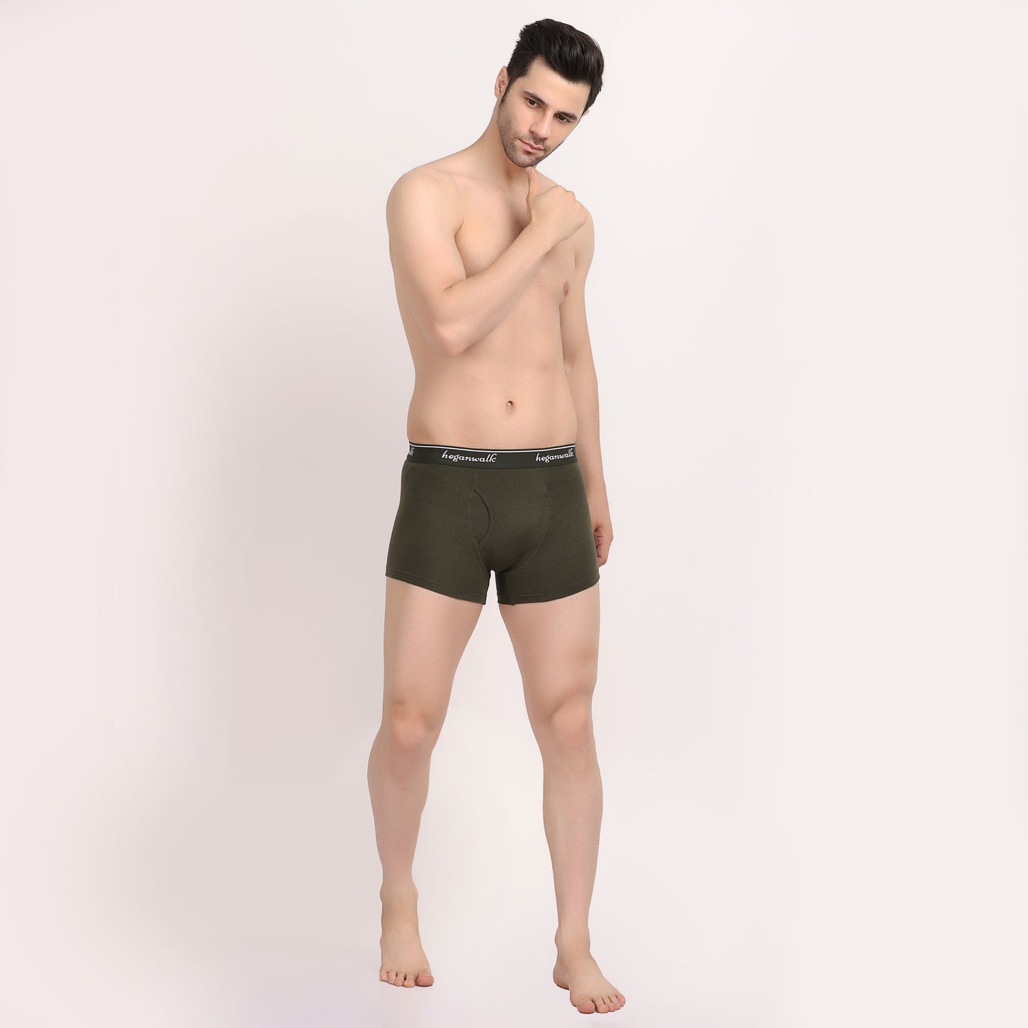 X POP Ultra Soft Trunk – Olive Green Solid