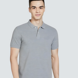 Heganwalk Menโs Polo T-Shirt โ Pack of 3 (Maroon, Black, Grey)