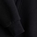 Black Solid Hoodie