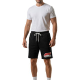 Men's Black F1 Oversized Shorts