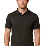 Heganwalk Men’s Polo T-Shirt ( Black )