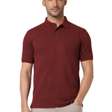 Heganwalk Menโs Polo T-Shirt โ Pack of 2 ( Mahroon, Black )