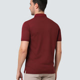 Heganwalk Men’s Polo T-Shirt – Pack of 2 ( Mahroon, Grey )