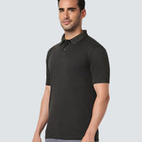 Heganwalk Men’s Polo T-Shirt ( Black )