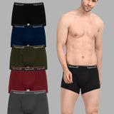 Heganwalk Pack of 5 Men's Pocket Trunks