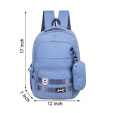 Walkbag Evelyn Blue Backpack