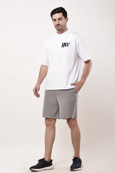 Men's GreyTraining Shorts: Grey