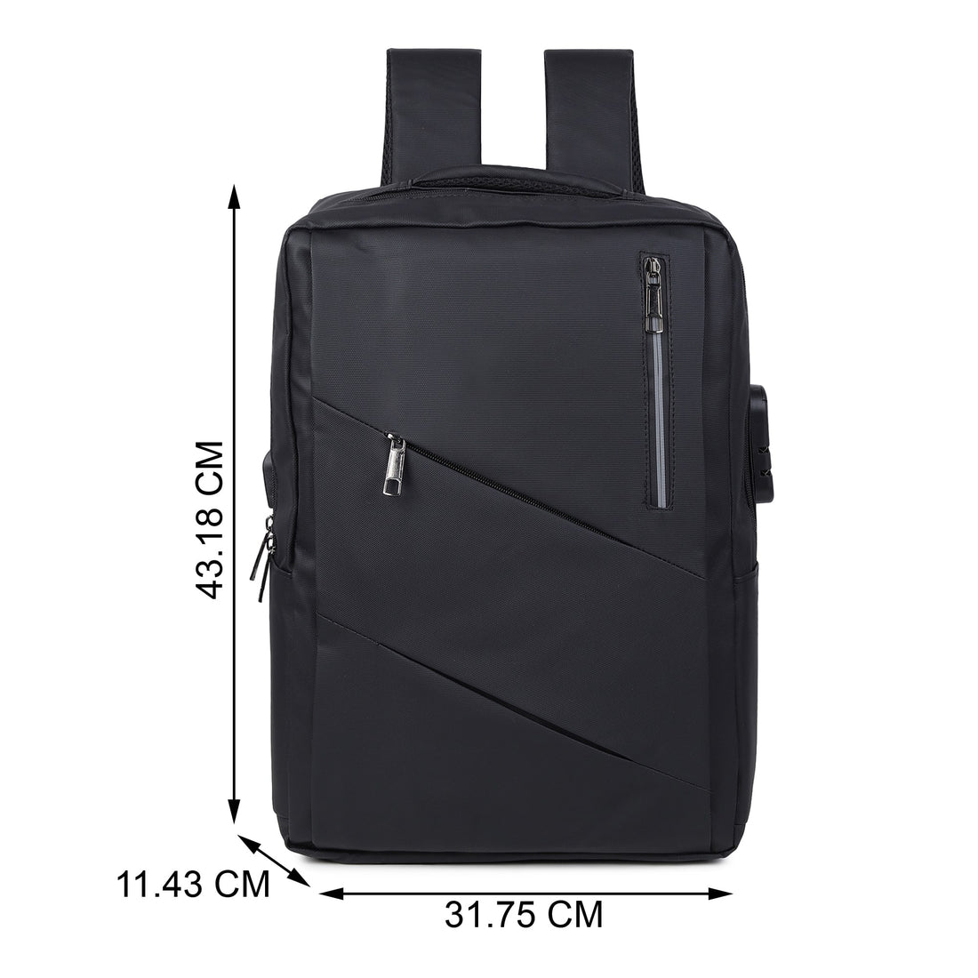 Anti Theft Laptop Backpack | Black