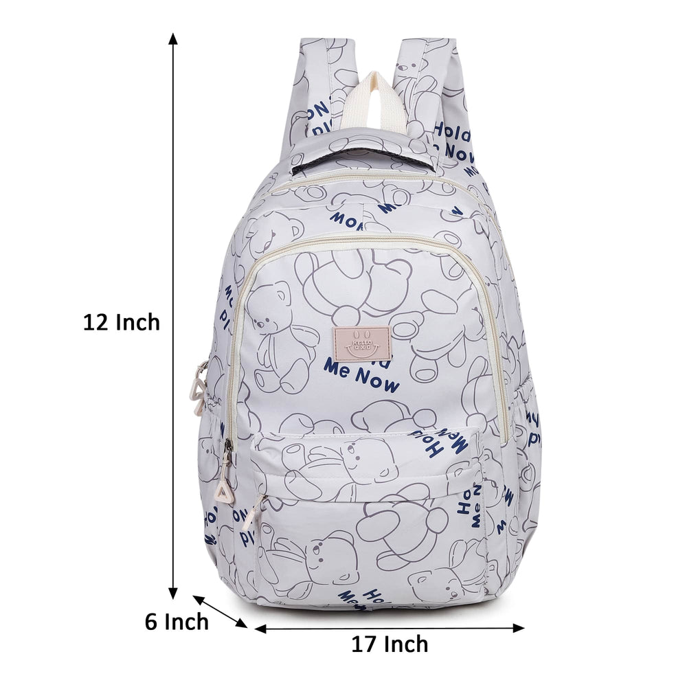 Walkbag Flamenco Printed Grey Backpack
