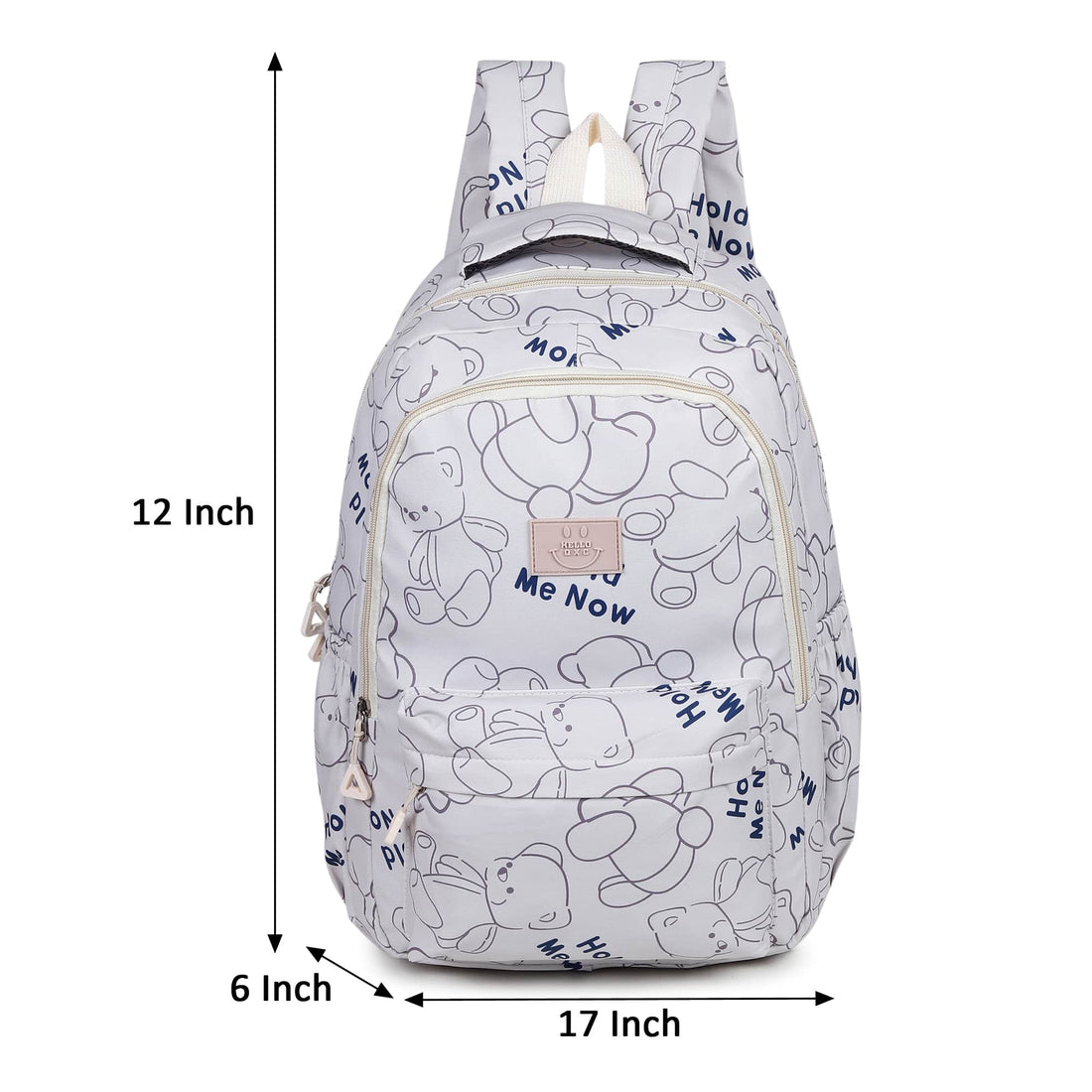 Walkbag Flamenco Printed Grey Backpack