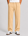 Relaxed Fit pant- With Drawstring Beige