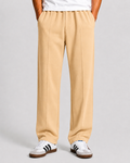 Relaxed Fit pant- With Drawstring Beige