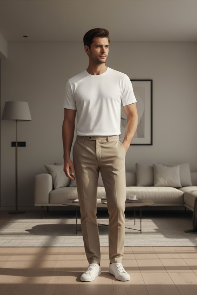 Navy, Grey & White 3 Pack  T-Shirts