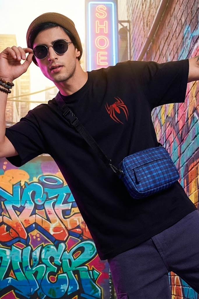 Undercover Black oversized T-shirt