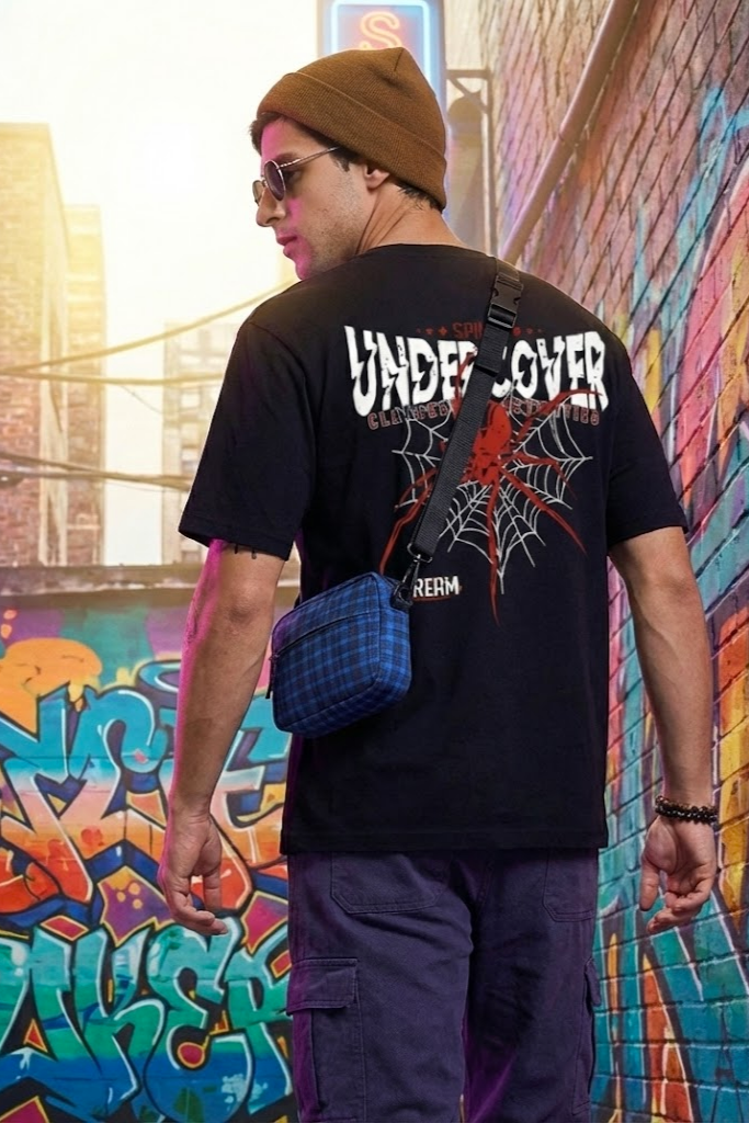 Undercover Black oversized T-shirt