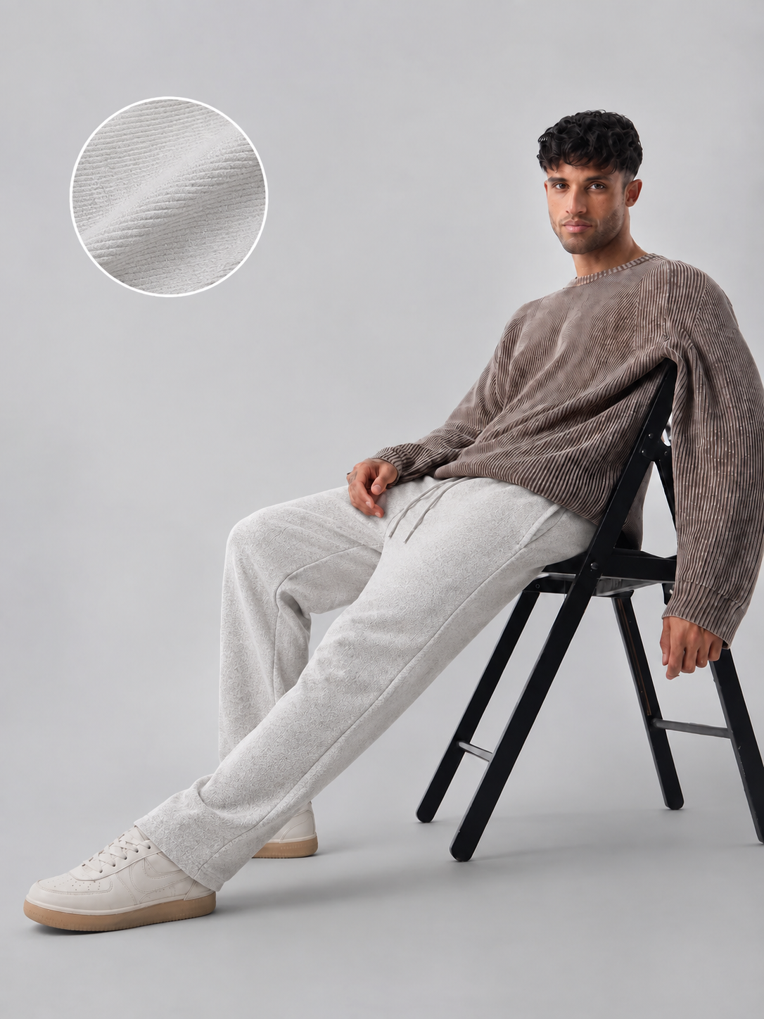 Classic Straight Fit Joggers Grey