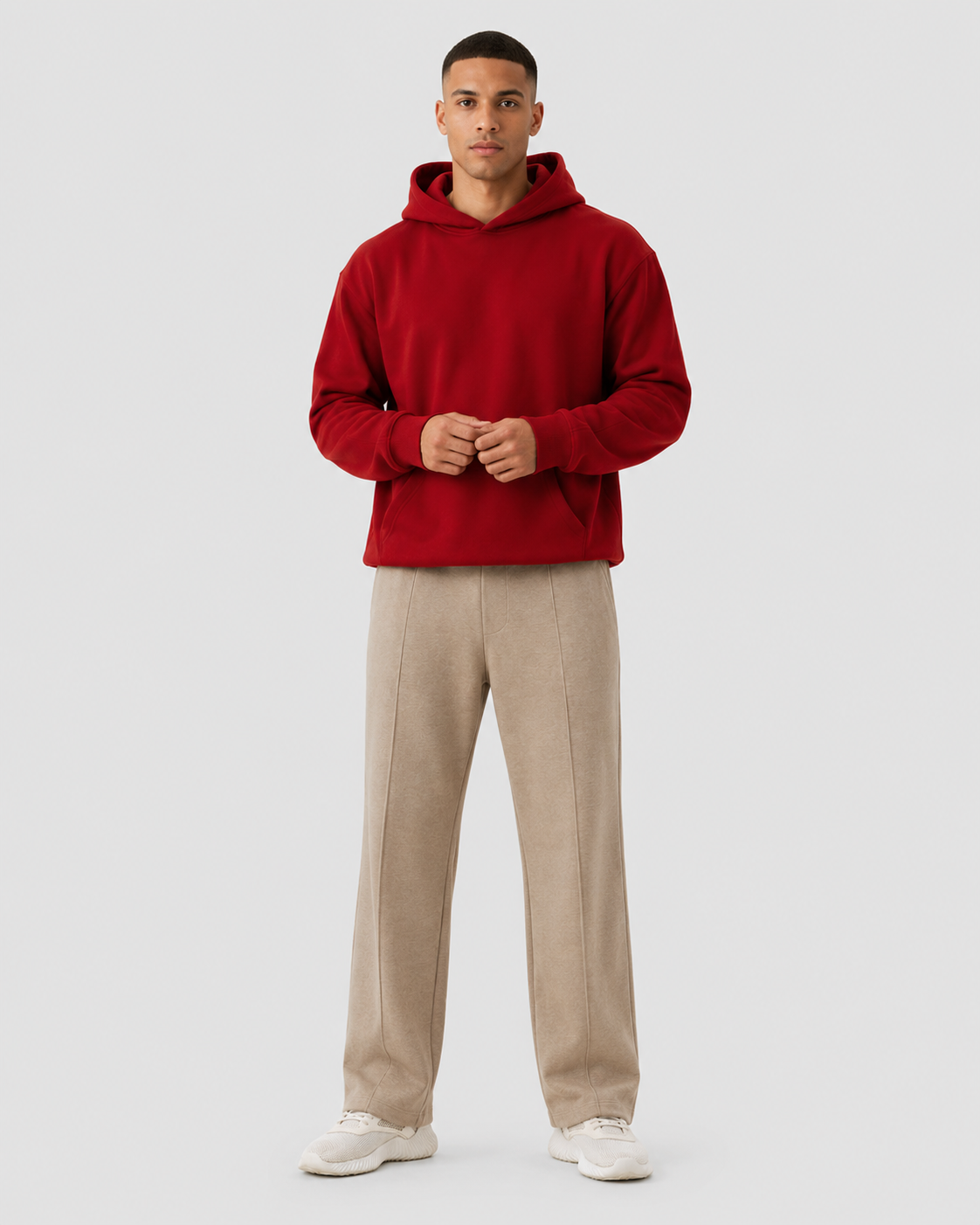 Relaxed Fit pant- With Drawstring Camel