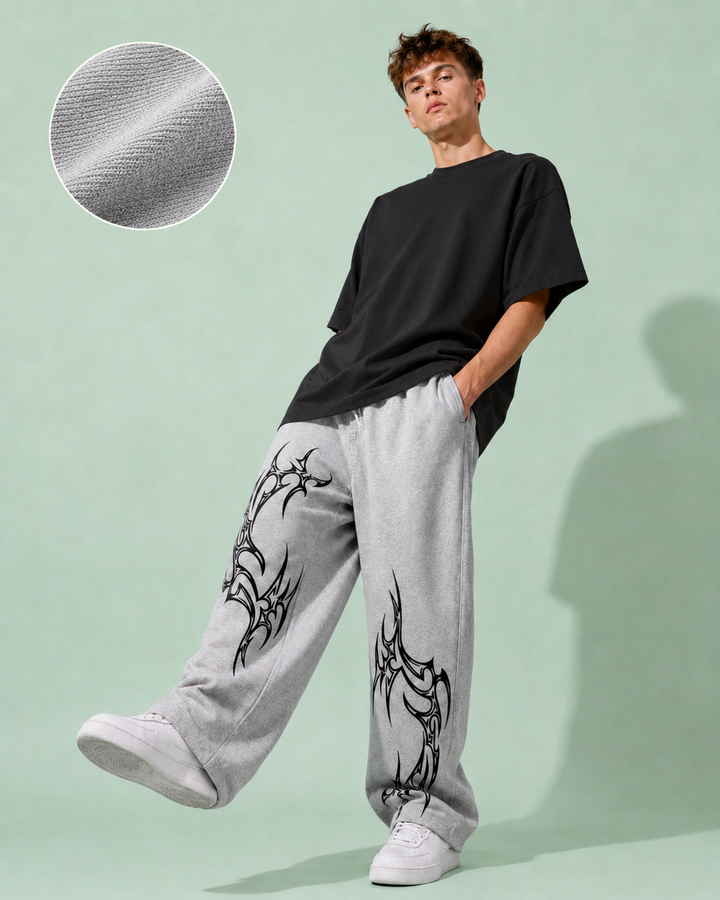 Jogger Grey :: Animated Printed