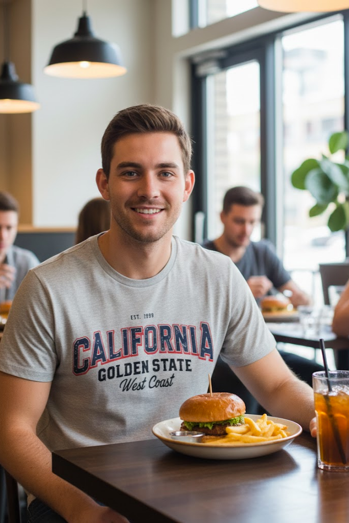 California Grey Classic T-shirt