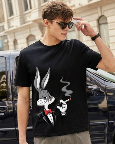 Tom Black Oversized T-shirt