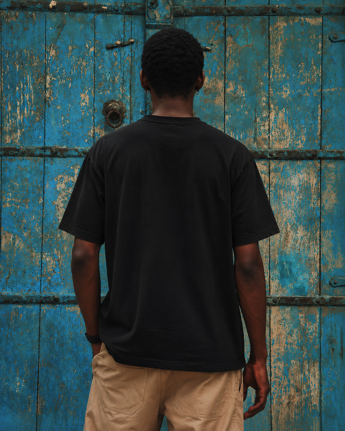 Tom Black Oversized T-shirt