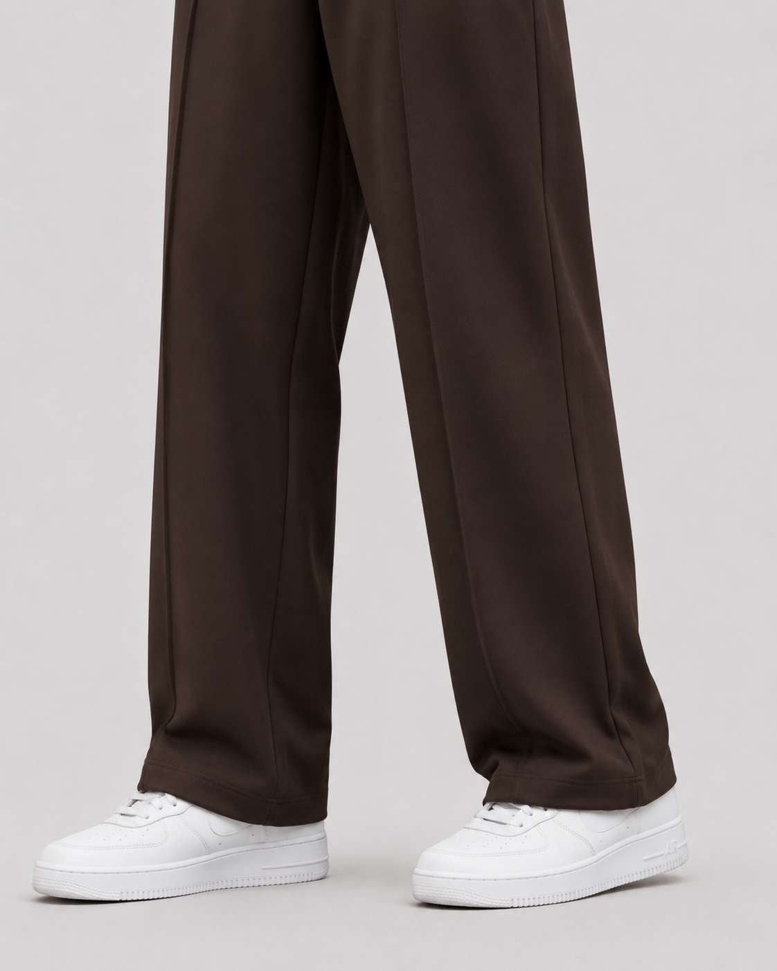 Relaxed Fit pant- With Drawstring Brown