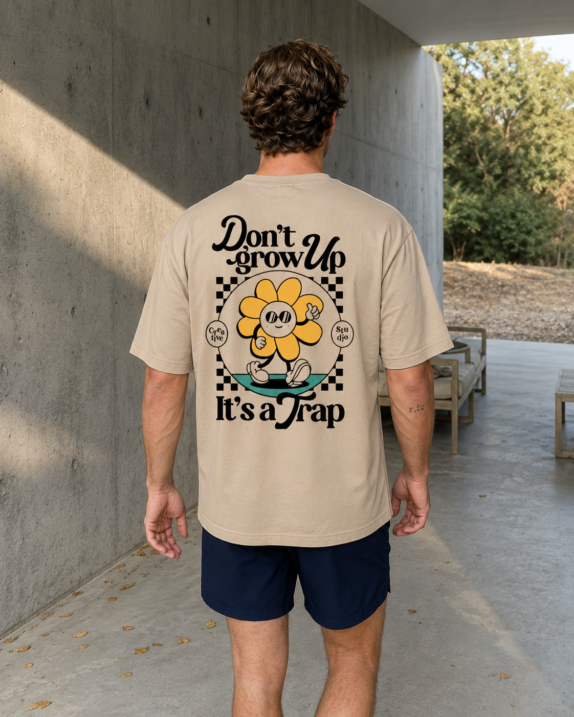 Dont Grow up Oversized T-shirt