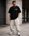 Tokyo Black Oversized T-shirt
