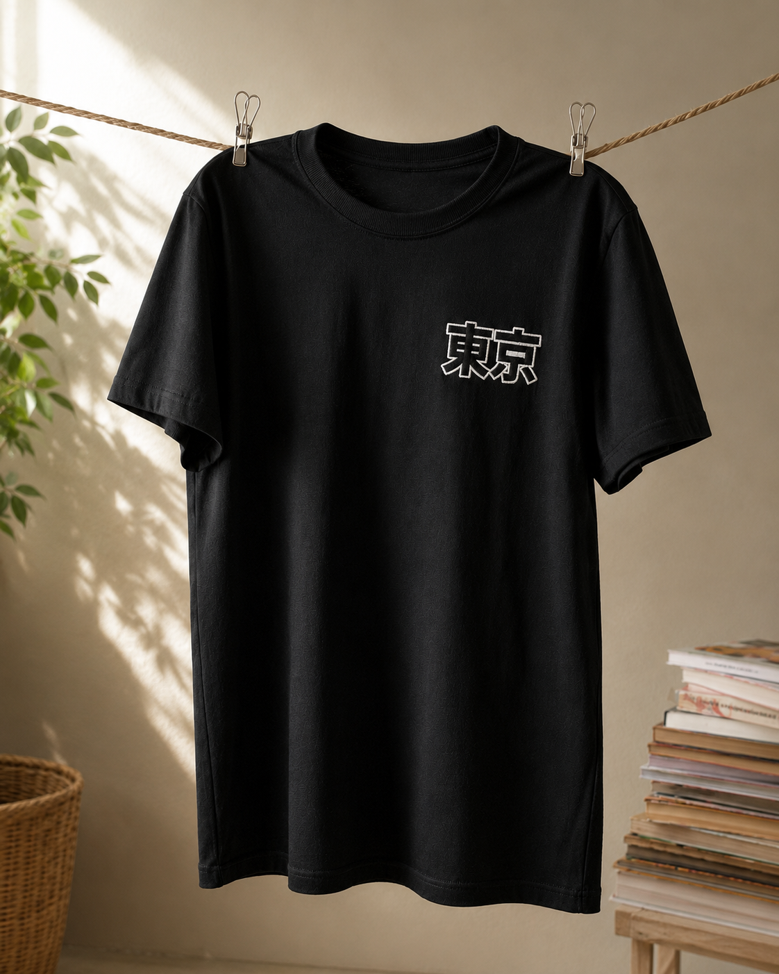 Tokyo Black Oversized T-shirt