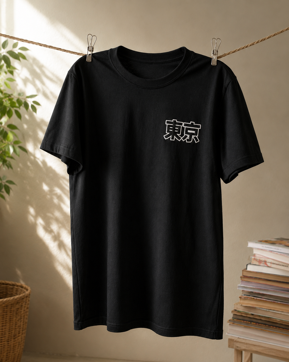 Tokyo Black Oversized T-shirt