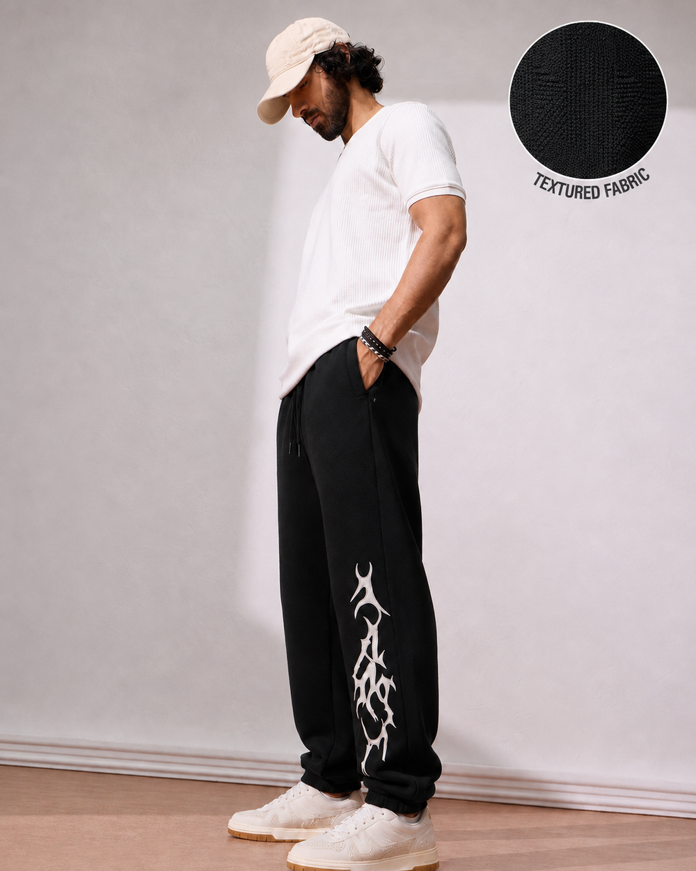 Dragon Spider  Black Jogger
