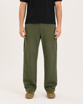 Relaxed Fit Cargo: Green