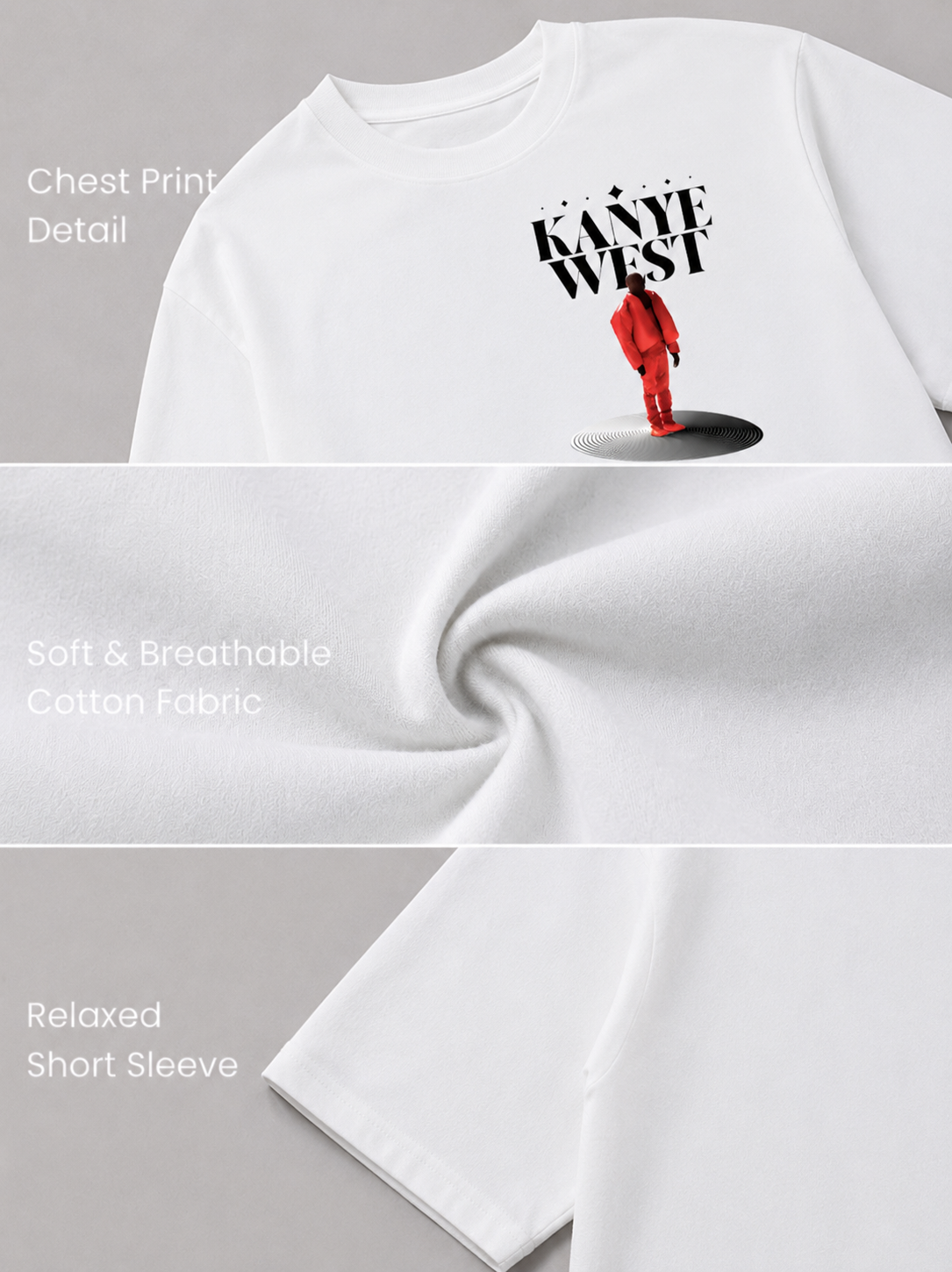 Kanye West Disc:  Oversized T-shirt