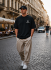 CHELSEA BLACK OVERSIZED T-SHIRT