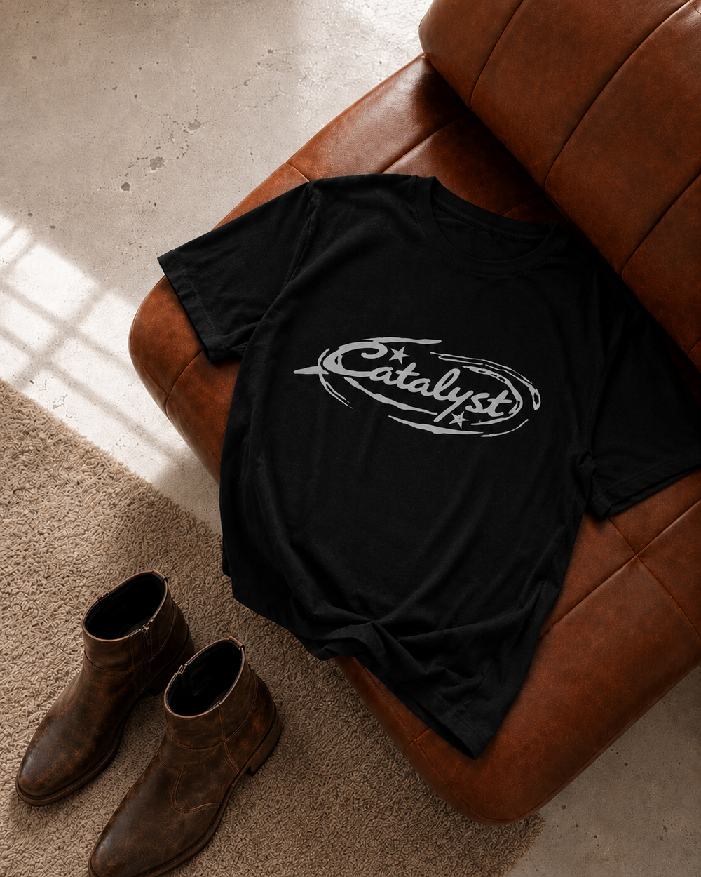 Catalyst Black oversized T-shirt