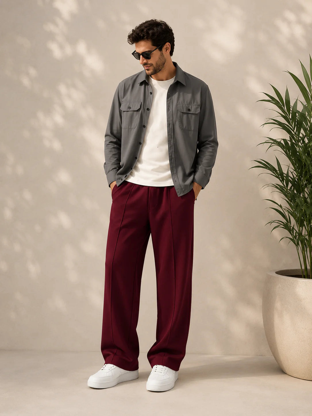 Relaxed Fit pant- With Drawstring Combo