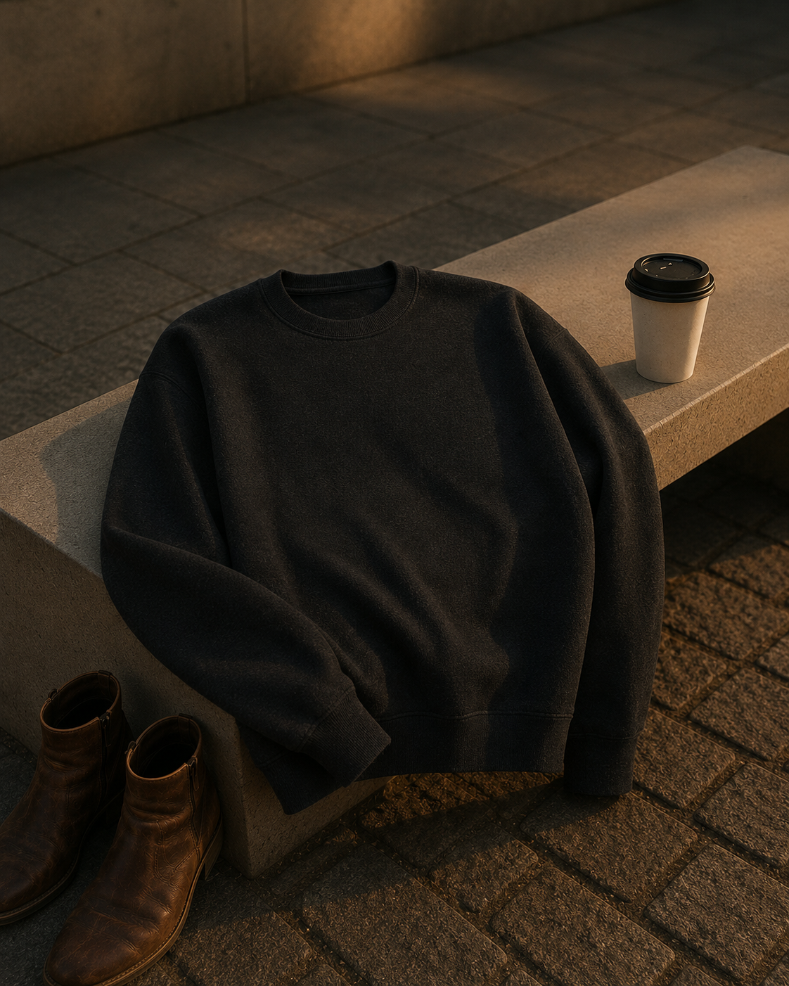 Full Sleeve Black T-shirt