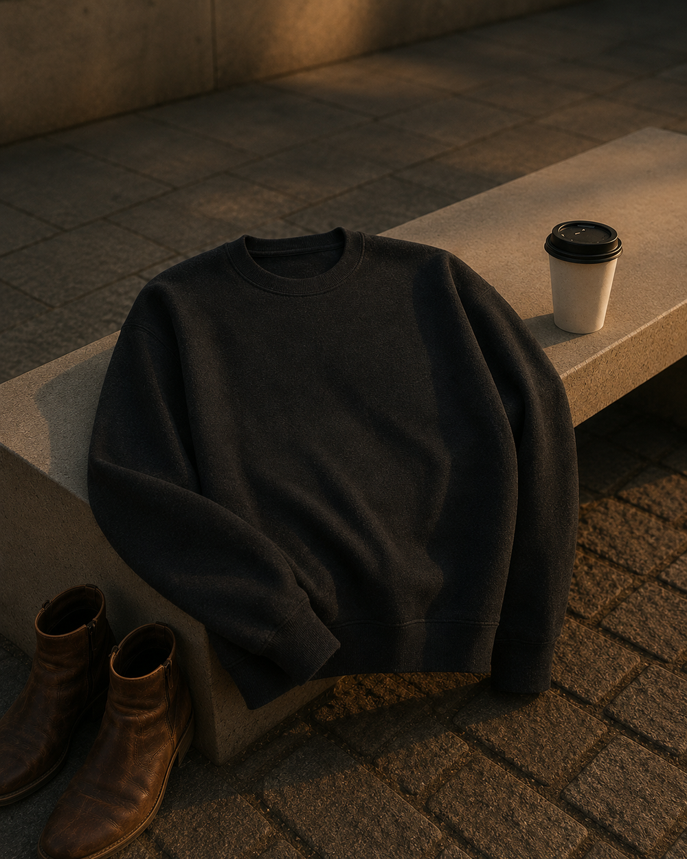 Full Sleeve Black T-shirt