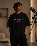 Squid Game Black oversized T-shirt