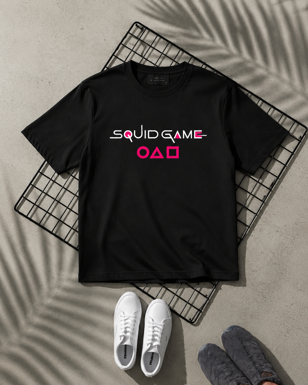 Squid Game Black oversized T-shirt