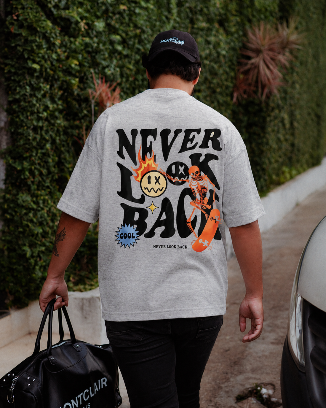 Never Look Back Printed T-shirt