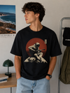 Japan Black oversized T-shirt
