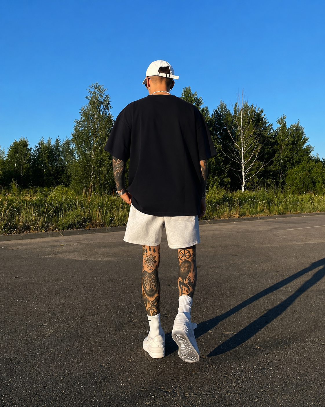 Japan Black oversized T-shirt