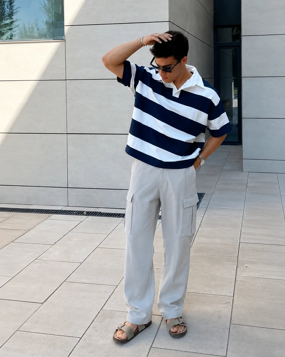 Relaxed Fit Cargo Combo