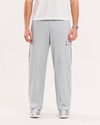 Relaxed Fit Cargo: Grey