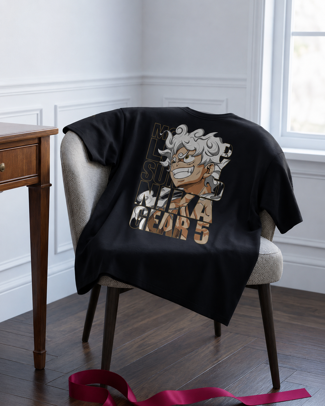 Nika Gear 5 Black Oversized T-shirt