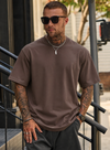 Solid Brown Oversized T-shirt